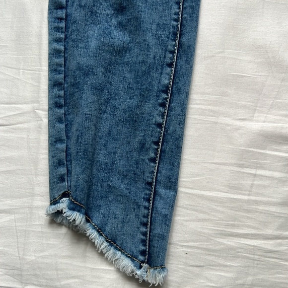 Revamped Denim Raw Hem Jeans - Picture 3 of 6